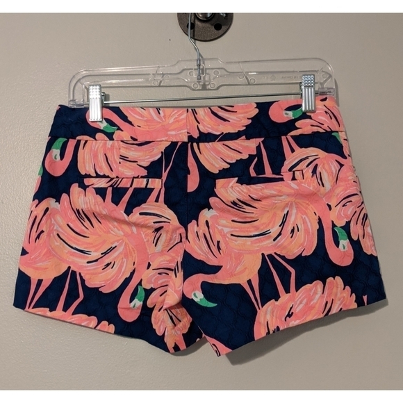Lilly Pulitzer Ellie Shorts Navy Gimme Some Leg - Picture 6 of 8